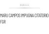Maru Campos no comparece ante la FGR por citatorio impugnado