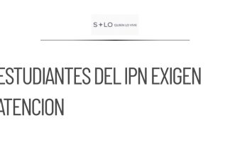 Estudiantes del IPN bloquean Eje Central para exigir atención