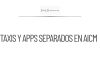 AICM separa operaciones de taxis y aplicaciones de transporte