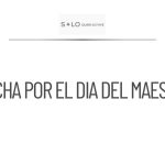 CNTE y Marx Arriaga organizan marcha por el Día del Maestro