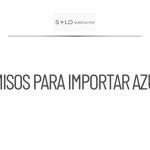 Gobierno implementa permisos para importaciones de azúcar