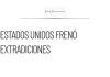 Estados Unidos detiene solicitudes de extradición de Cabeza de Vaca