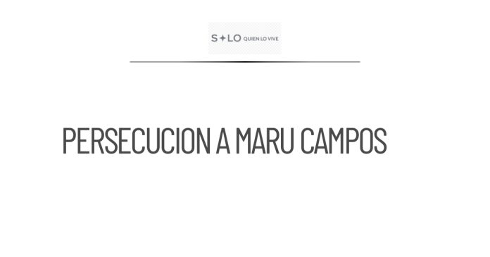 Maru Campos denuncia persecución al acudir a la FGR