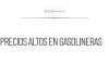 Profeco señala precios altos en gasolineras de diésel