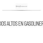 Profeco señala precios altos en gasolineras de diésel