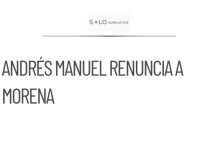 Andrés Manuel López Beltrán deja Secretaría de Morena para ser diputado