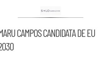 Maru Campos podría ser la candidata de EU para la Presidencia 2030