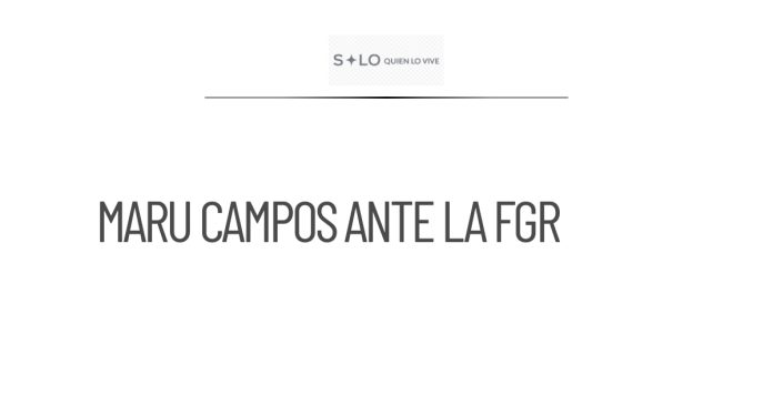 Maru Campos comparece ante la FGR por operativo en Chihuahua