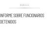 Gabinete de Seguridad presentará informe sobre funcionarios detenidos