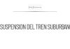Suspensión del Tren Suburbano tras lluvias a días de su apertura