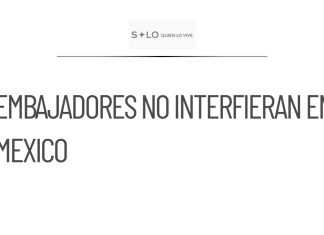 Sheinbaum advierte sobre intervención de embajadores en México