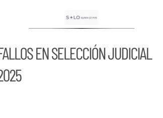 Fallas en filtros de selección para elección judicial del 2025