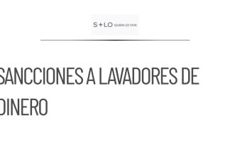 Estados Unidos sanciona a lavadores de dinero de grupos criminales