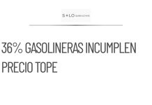 Más del 36% de gasolineras no cumplen con precio tope de diésel