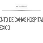 Aumento de camas hospitalarias en México, pero aún por debajo de la OCDE