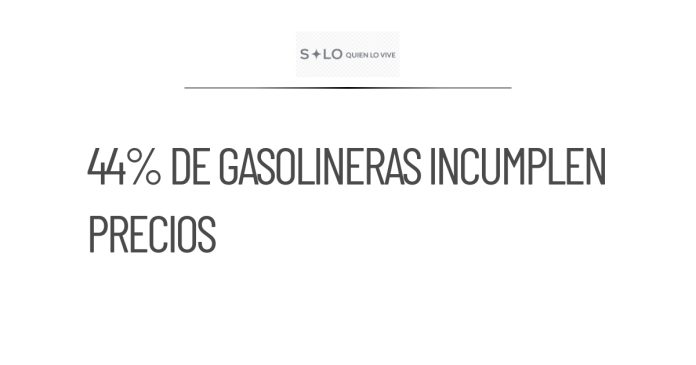 Casi el 44% de gasolineras no cumple con precio de diésel