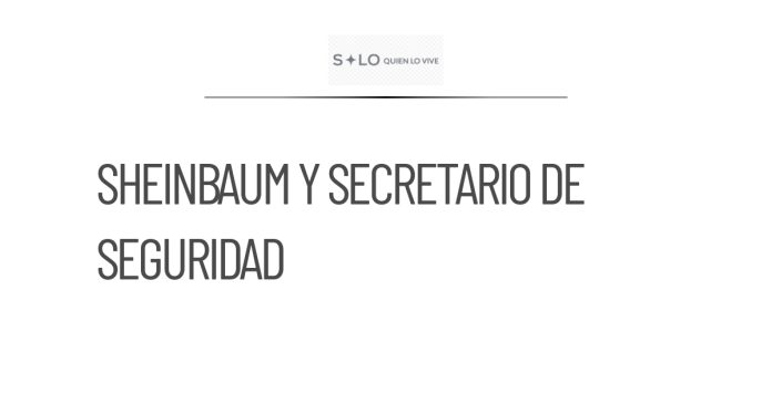 Sheinbaum se reúne con el Secretario de Seguridad de Estados Unidos