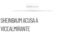 Sheinbaum afirma que ex Vicealmirante es responsable de huachicol