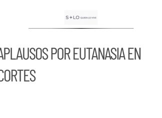 Abogados aplauden análisis de eutanasia en la Suprema Corte