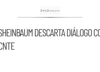 Sheinbaum rechaza diálogo con CNTE y propone otras vías de negociación