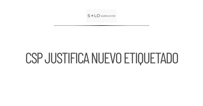 CSP defiende etiquetado en medicamentos como medida de seguridad