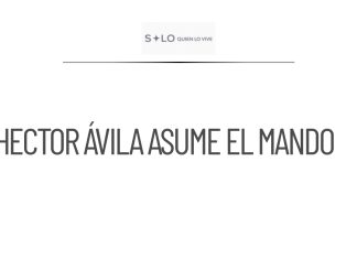 Héctor Ávila asume como nuevo Comandante del Ejército
