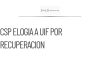 CSP reconoce a UIF por la recuperación de fondos de García Luna