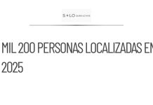 Sheinbaum reporta localización de mil 200 personas desde 2025