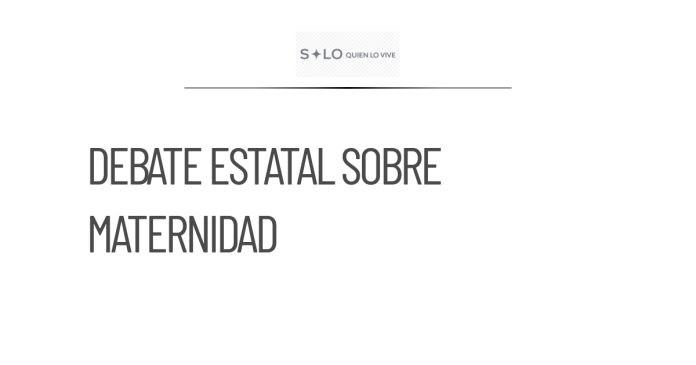 Maternidad subrogada se debatirá a nivel estatal, señala la Presidenta