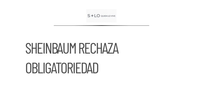 Sheinbaum se opone a obligar a partidos a postular mujeres en Chihuahua