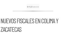 Nombran nuevos fiscales de la FGR en Colima y Zacatecas