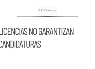 Licencias de Morena no aseguran candidaturas para 2027