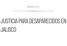 Familiares de desaparecidos se manifiestan en Jalisco