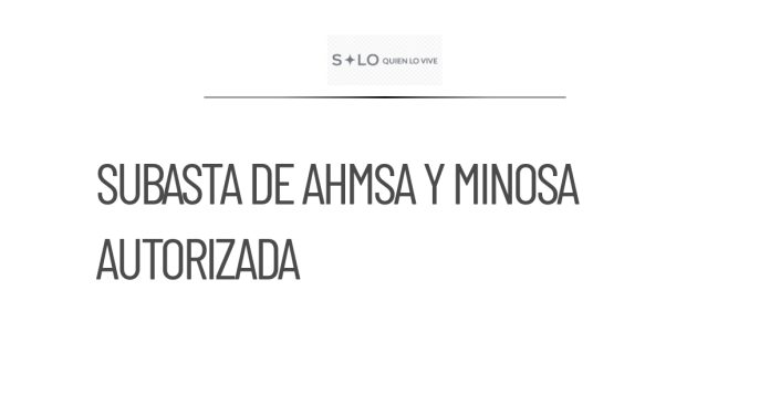Juez autoriza subasta de AHMSA y Minosa priorizando acreedores