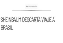 Sheinbaum no viajará a Brasil; enviará funcionarios de Pemex