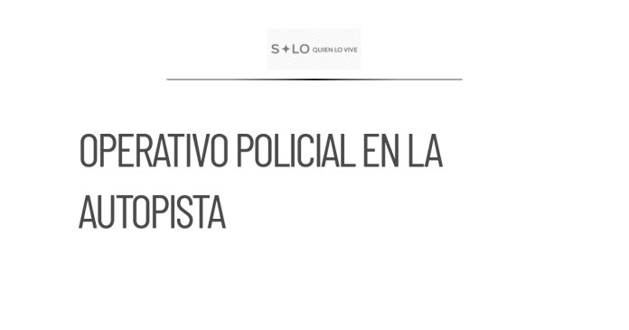 Operativo policial en la México-Cuernavaca por movilizaciones