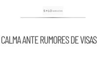 CSP solicita calma ante rumores de cancelación de visas