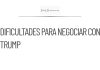 Sheinbaum reconoce la dificultad de negociar con Trump