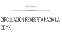 Reabren circulación en la México-Cuernavaca hacia la CDMX