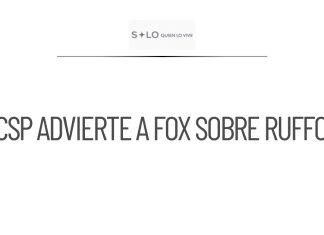 CSP advierte a Fox sobre defensa de Ruffo en caso de huachicol