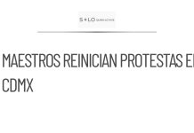 Maestros de la CNTE reinician protestas en la Ciudad de México