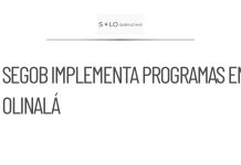 Segob implementa programas sociales en Olinalá tras desplazamientos