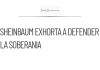 Sheinbaum exhorta a nuevos marinos a defender la soberanía nacional