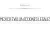 México evalúa acciones legales contra laudo de Vulcan