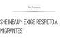 Sheinbaum pide a EU no criminalizar a migrantes