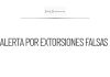 SABG alerta sobre extorsiones con documentos falsos