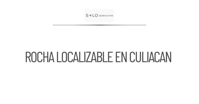 Rubén Rocha se encuentra en Culiacán y es ubicable