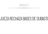 Jueza federal rechaza bases de subasta de AHMSA y Minosa