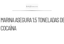 La Marina asegura 1.5 toneladas de cocaína en el Pacífico