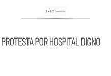Protesta en Hermosillo por un hospital digno del ISSSTE